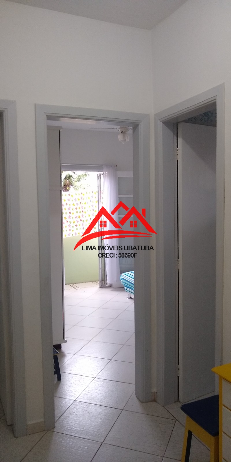 Apartamento no bairro itaguá, ubatuba, com 2 quartos sendo 1