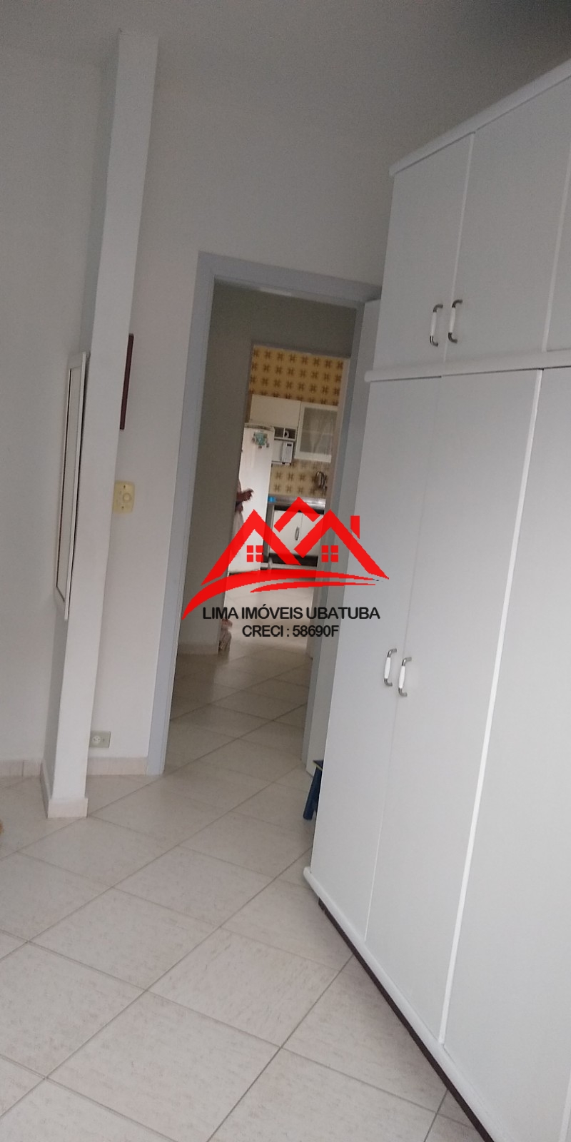 Apartamento no bairro itaguá, ubatuba, com 2 quartos sendo 1