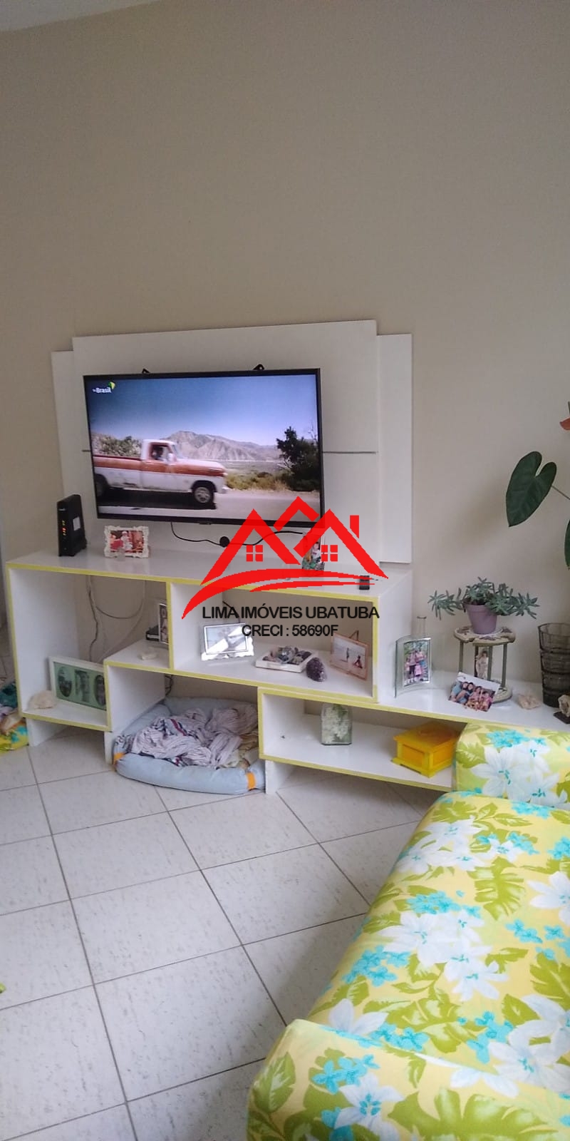 Apartamento no bairro itaguá, ubatuba, com 2 quartos sendo 1