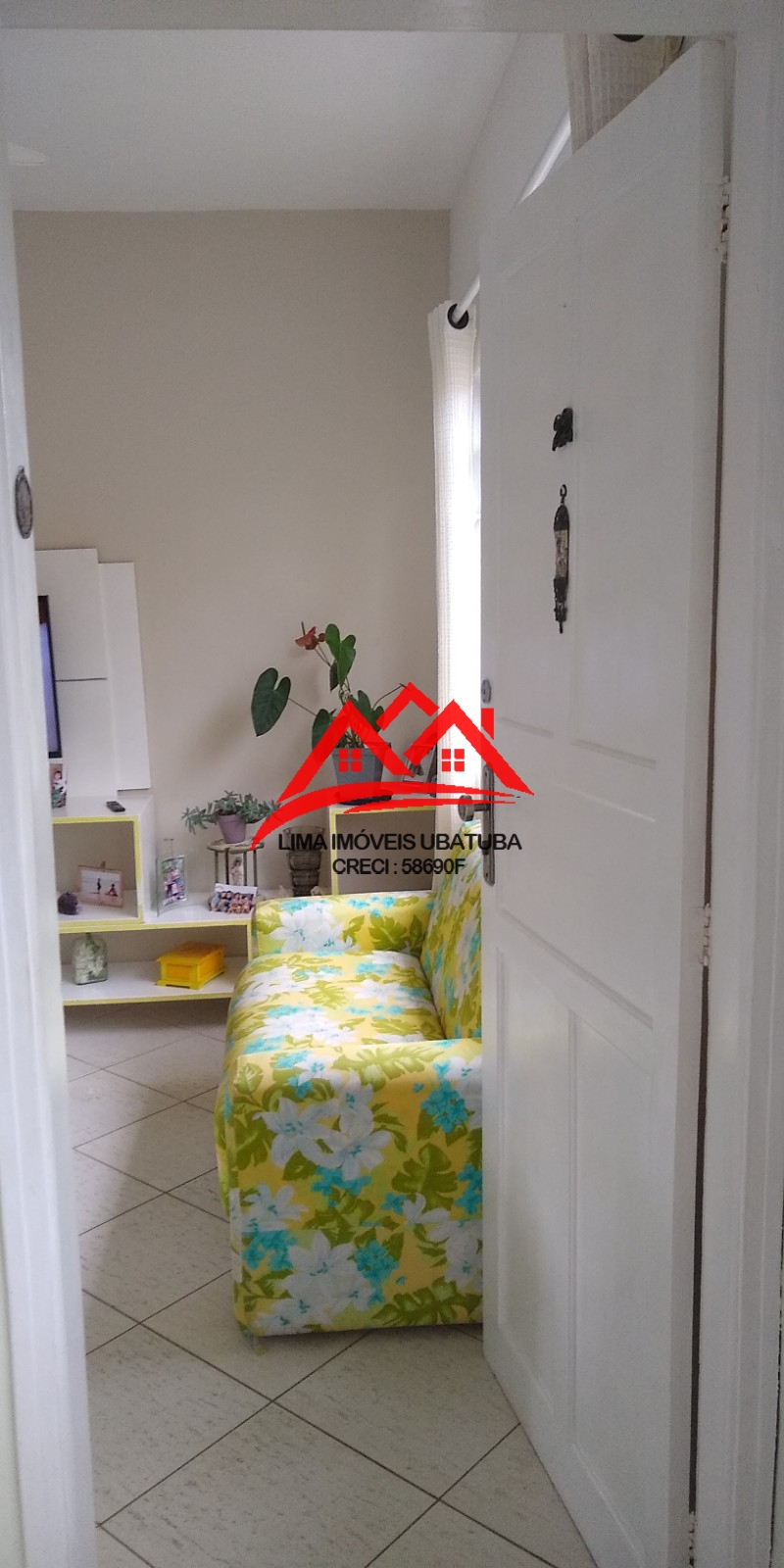 Apartamento no bairro itaguá, ubatuba, com 2 quartos sendo 1