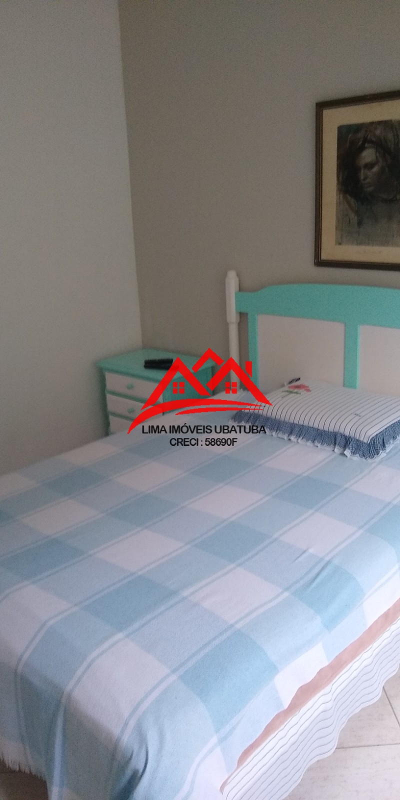 Apartamento no bairro itaguá, ubatuba, com 2 quartos sendo 1