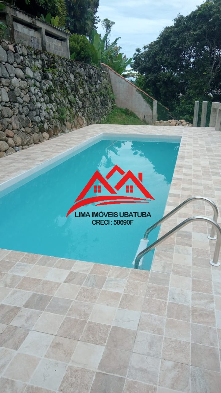 Casa em condomínio fechado na praia do tenório, ubatuba, com