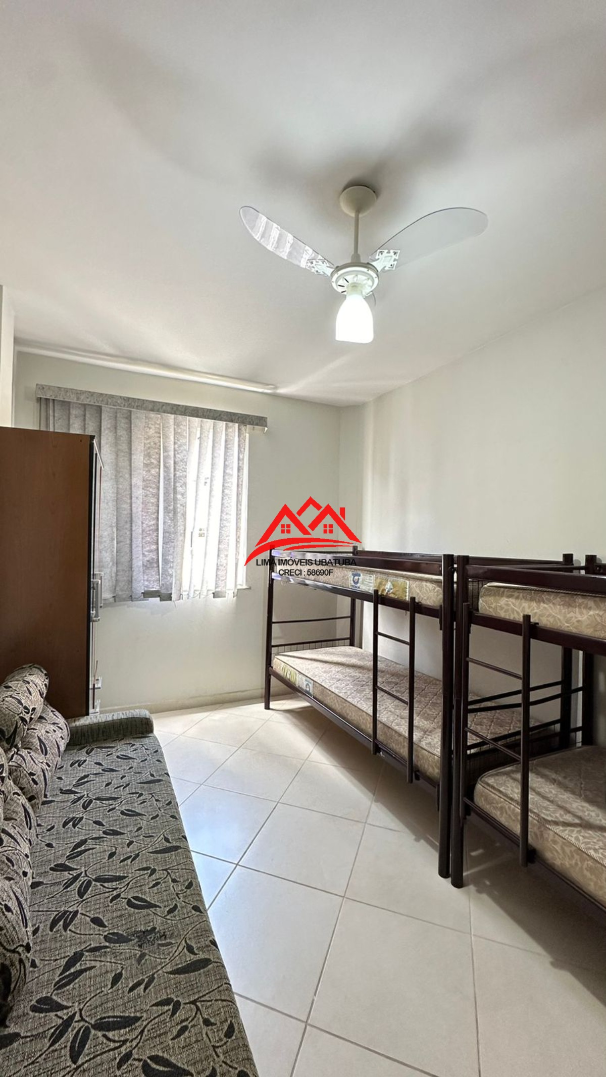 Apartamento venda itaguá, ubatuba, 2 quartos, mobiliado, per