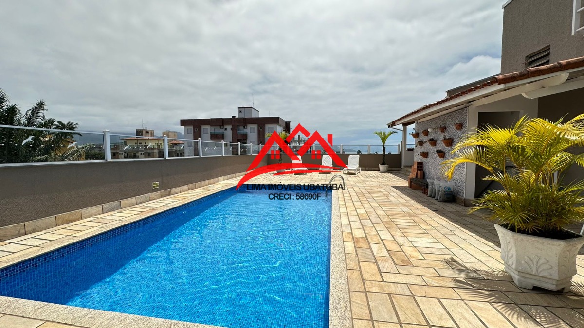 Apartamento venda itaguá, ubatuba, 2 quartos, mobiliado, per
