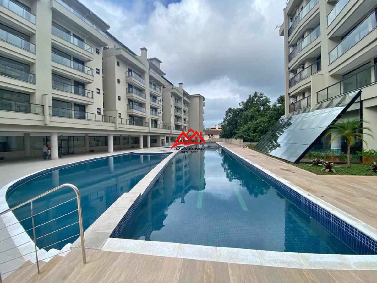 Apartamento em Ubatuba, bairro Itaguá, ESPETACULAR, 2 quartos(1 suíte), varanda gourmet e área de lazer ALÉM DA IMAGINAÇÃO!