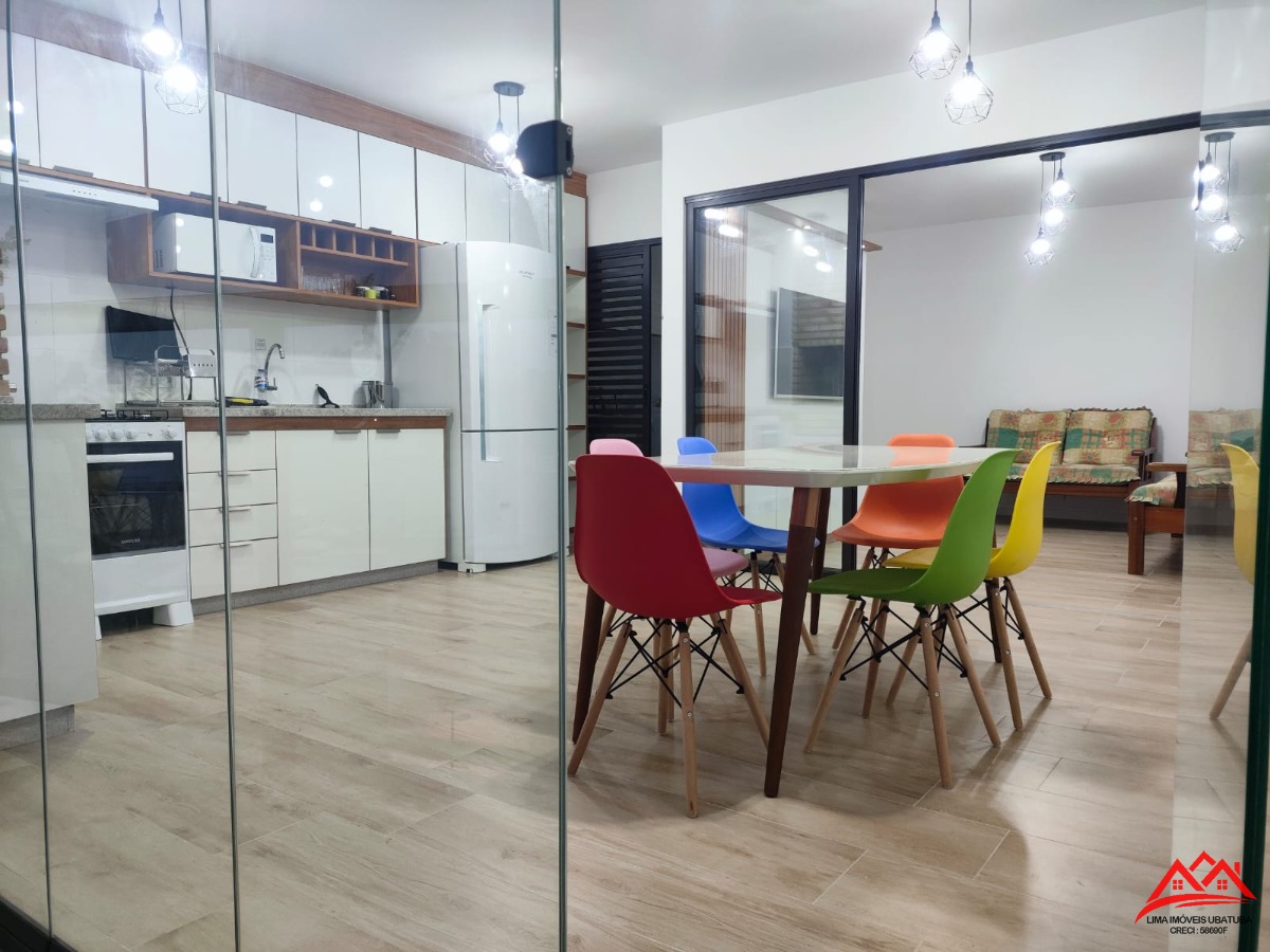 Apartamento em Ubatuba, bairro Itaguá, ESPETACULAR, 2 quartos(1 suíte), varanda gourmet e área de lazer ALÉM DA IMAGINAÇÃO!