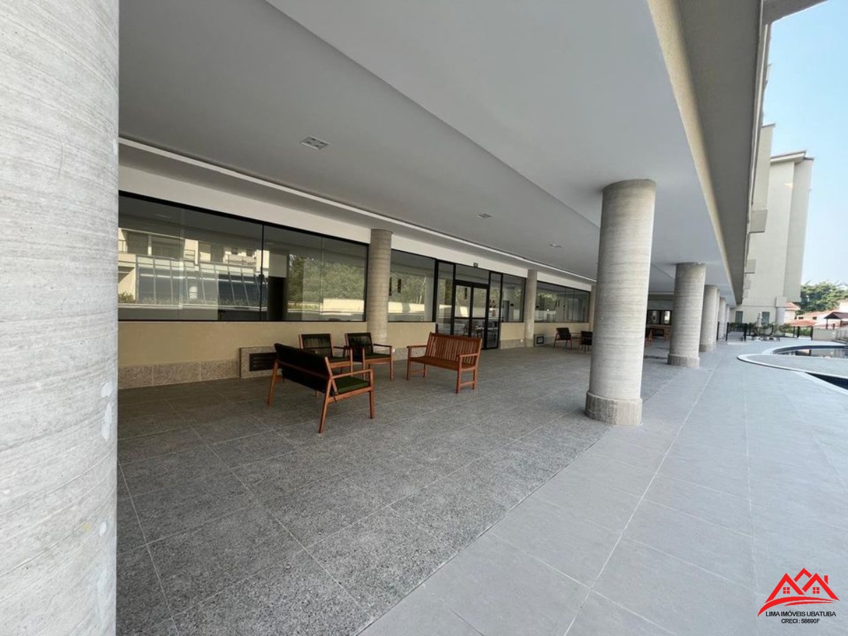 Apartamento em Ubatuba, bairro Itaguá, ESPETACULAR, 2 quartos(1 suíte), varanda gourmet e área de lazer ALÉM DA IMAGINAÇÃO!